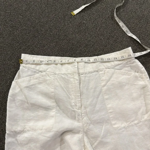 NWOT Chicos linen pants size 2 or chiccos size 12 - Picture 4 of 8